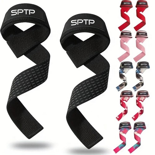 Weight lifting straps with - weight,