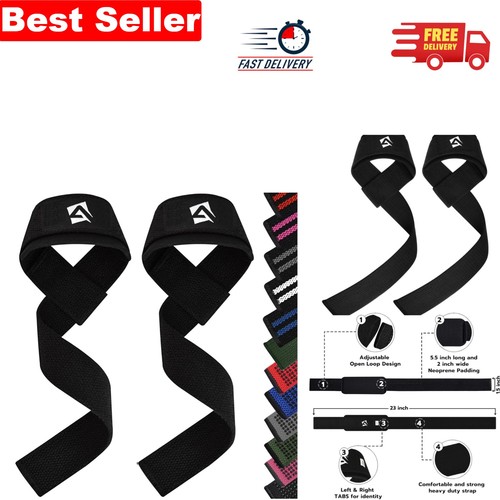 Versatile gym lifting straps - gym,