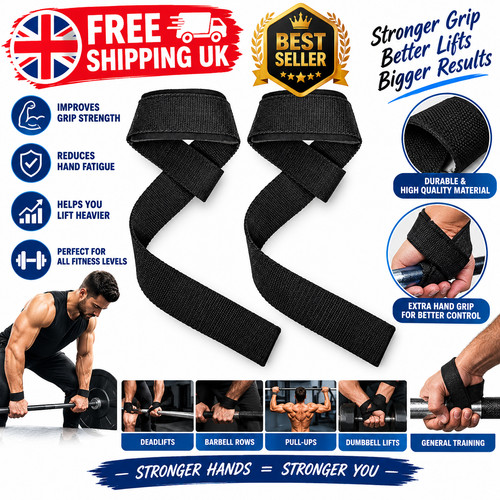 Weight lifting straps pair - straps,